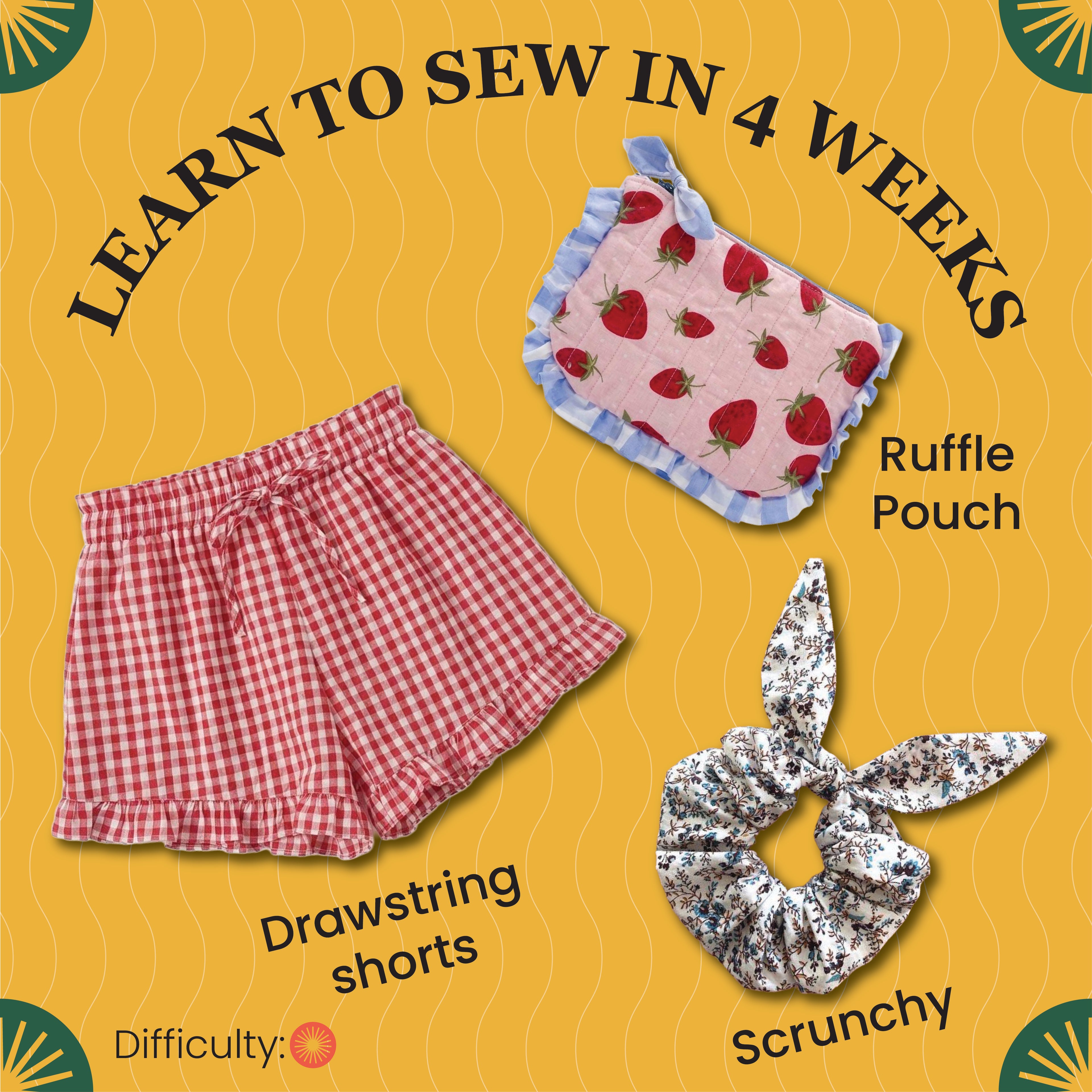 Learn How To Sew In 4 Weeks