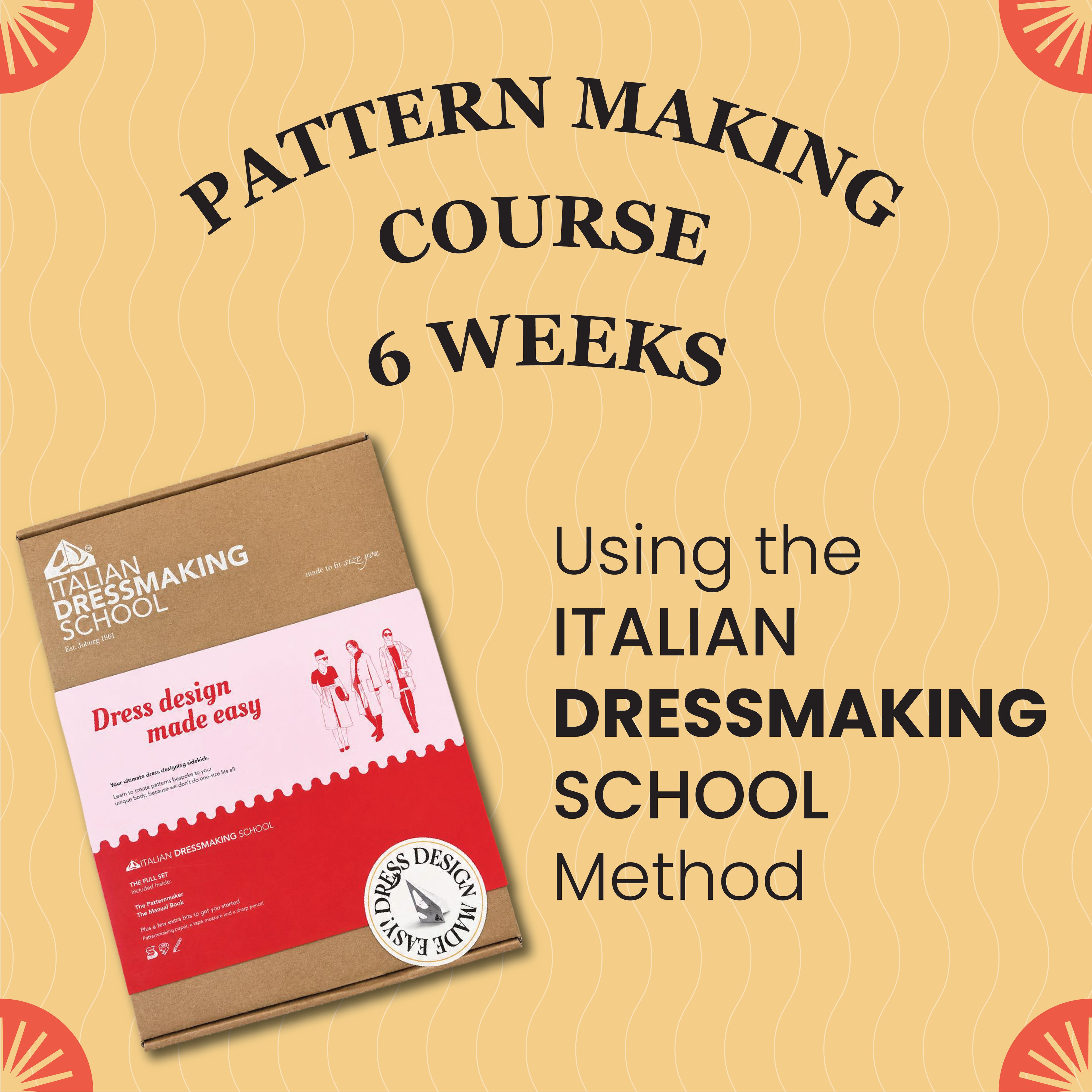 Pattern Making Course 6 Weeks